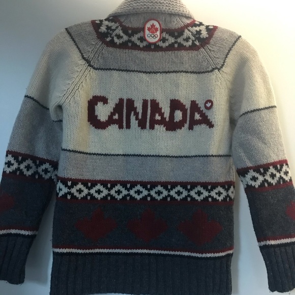 Hudson’s Bay Canada Olympic Zip up Sweater - Picture 5 of 8
